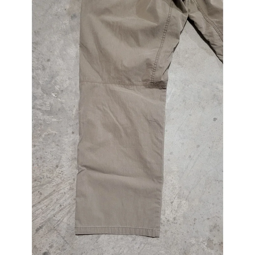 Mens Kuhl Rydr Pants 36x30 Tan Khaki Outdoor Hiking Work Utility Great Condition